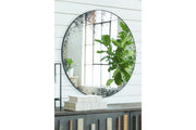 Kali Black Accent Mirror - A8010288 - Vega Furniture