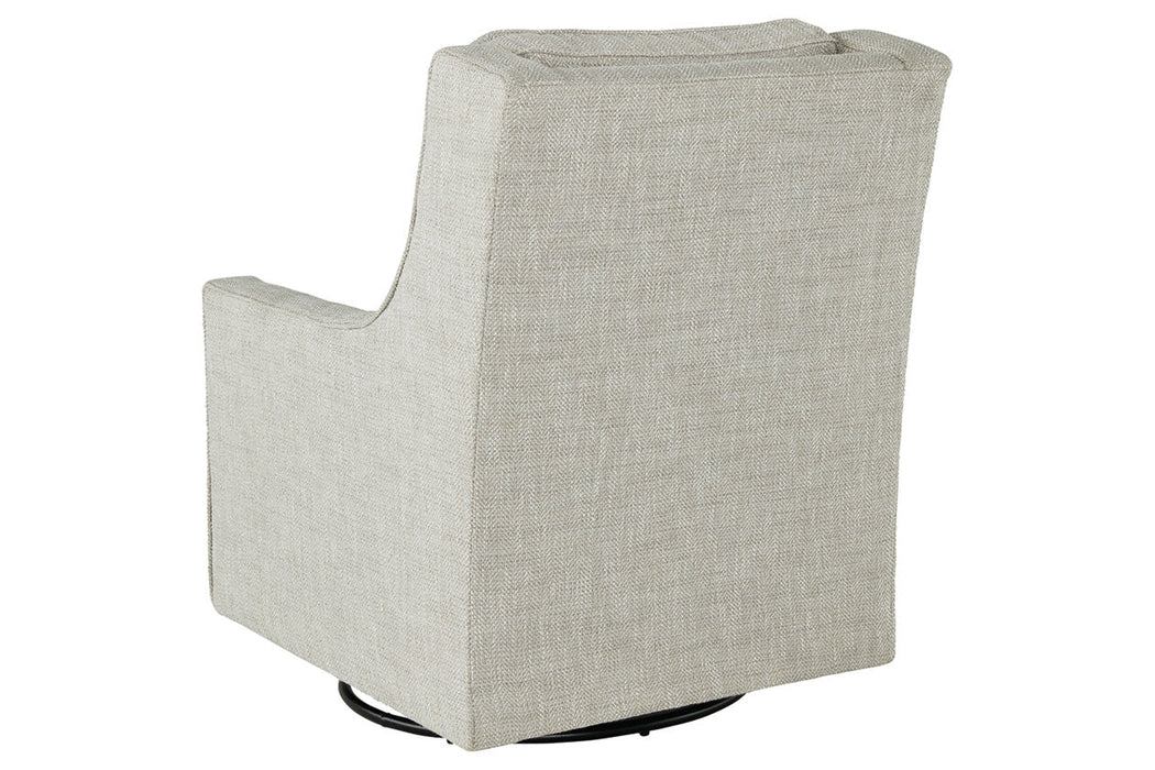 Kambria Fog Swivel Glider Accent Chair - A3000265 - Vega Furniture