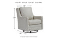 Kambria Frost Accent Chair - A3000206 - Vega Furniture