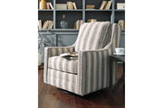 Kambria Ivory/Black Accent Chair - A3000207 - Vega Furniture