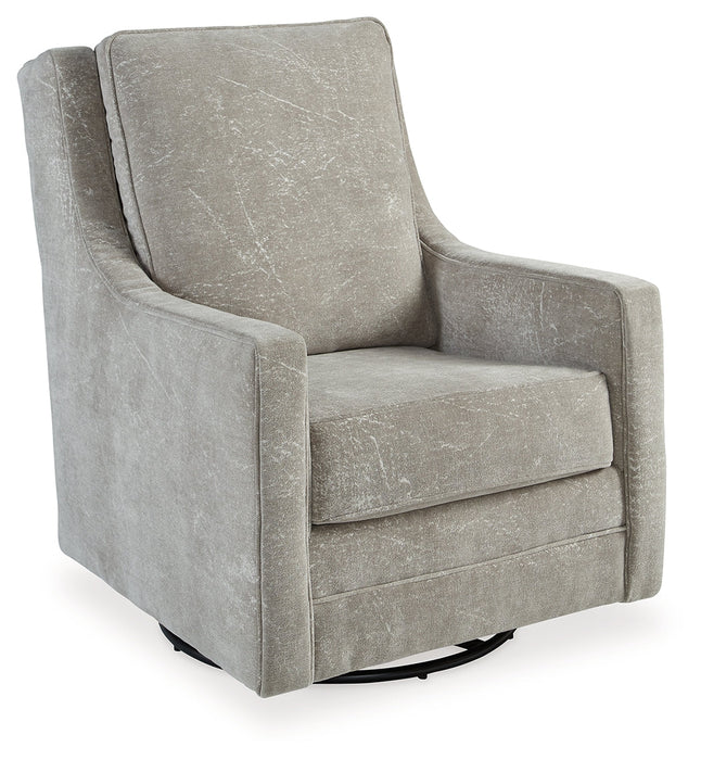 Kambria Pebble Swivel Glider Accent Chair - A3000208 - Vega Furniture