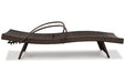 Kantana Brown Chaise Lounge, Set of 2 - P283-815 - Vega Furniture