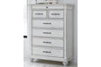 Kanwyn Whitewash Chest of Drawers - B777-46 - Vega Furniture
