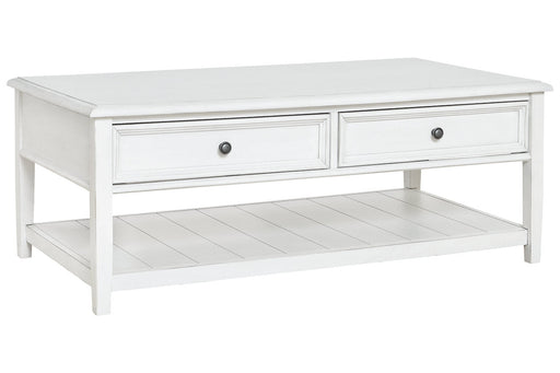 Kanwyn Whitewash Coffee Table - T937-1 - Vega Furniture