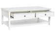 Kanwyn Whitewash Coffee Table - T937-1 - Vega Furniture