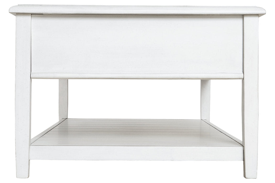Kanwyn Whitewash Coffee Table - T937-1 - Vega Furniture