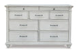 Kanwyn Whitewash Dresser - B777-31 - Vega Furniture