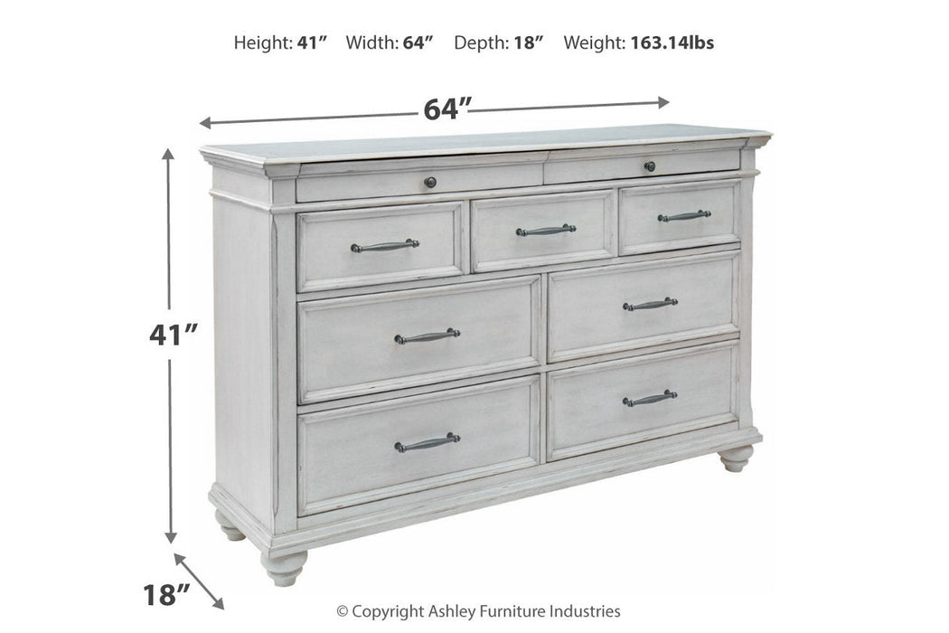 Kanwyn Whitewash Dresser - B777-31 - Vega Furniture