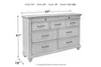 Kanwyn Whitewash Dresser - B777-31 - Vega Furniture