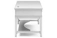 Kanwyn Whitewash Home Office Storage Leg Desk - H777-26 - Vega Furniture