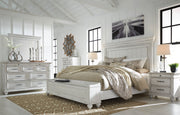 Kanwyn Whitewash Panel Storage Bedroom Set - SET | B777-56S | B777-58 | B777-97 | B777-31 | B777-36 | B777-93 | B777-46 - Vega Furniture