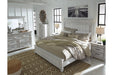 Kanwyn Whitewash Queen Panel Bed - SET | B777-54 | B777-57 | B777-96 - Vega Furniture