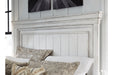 Kanwyn Whitewash Queen Panel Bed with Storage Bench - SET | B777-54S | B777-57 | B777-96 - Vega Furniture