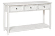 Kanwyn Whitewash Sofa Table - T937-4 - Vega Furniture