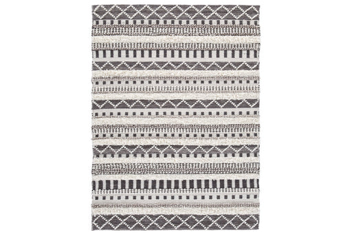 Karalee Ivory/Brown 5' x 7' Rug - R404442 - Vega Furniture