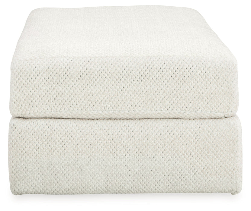 Karinne Linen Oversized Accent Ottoman - 3140308 - Vega Furniture