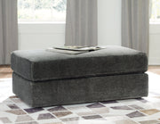 Karinne Smoke Oversized Accent Ottoman - 3140208 - Vega Furniture