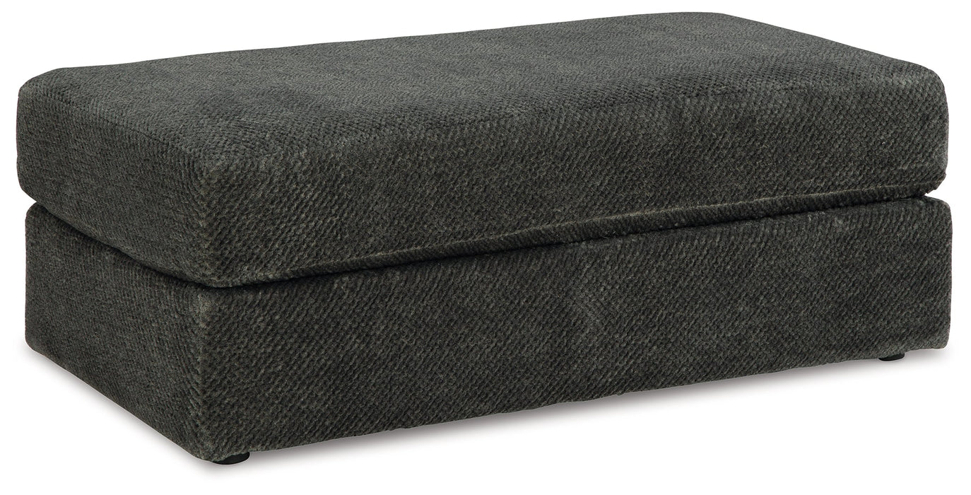 Karinne Smoke Oversized Accent Ottoman - 3140208 - Vega Furniture