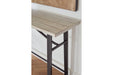 Karisslyn Whitewash/Black Long Counter Table - D336-52 - Vega Furniture