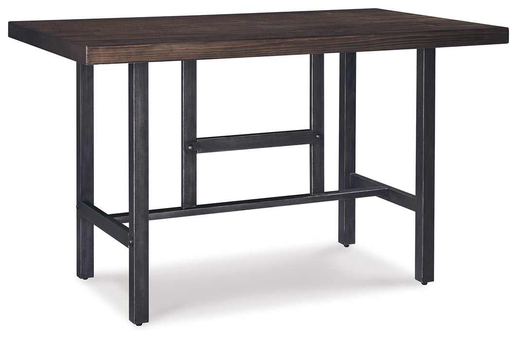 Kavara Medium Brown Counter Height Dining Table - D469-13 - Vega Furniture