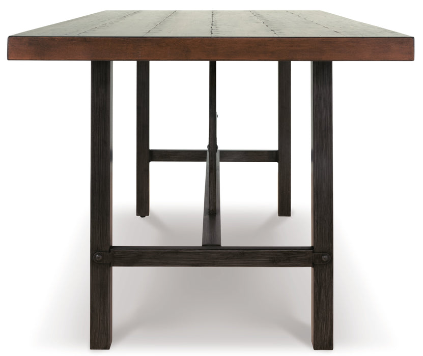 Kavara Medium Brown Counter Height Dining Table - D469-13 - Vega Furniture