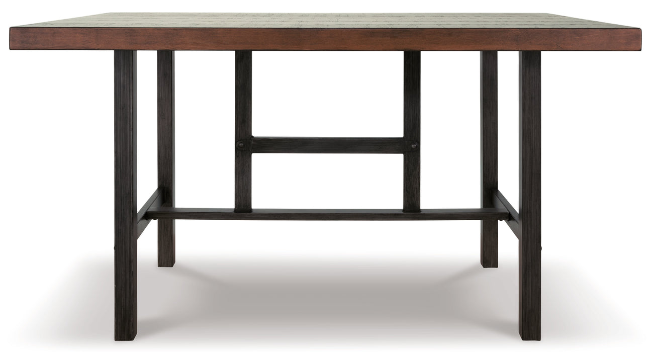 Kavara Medium Brown Counter Height Dining Table - D469-13 - Vega Furniture