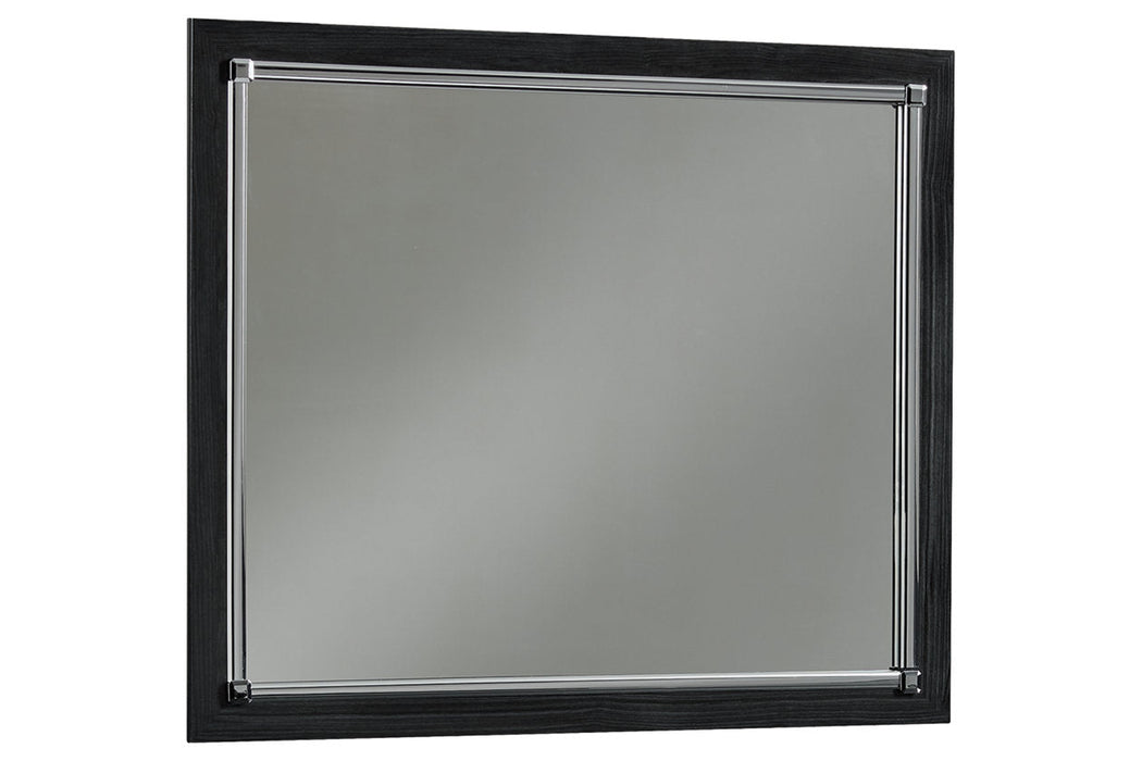 Kaydell Black Bedroom Mirror (Mirror Only) - B1420-36 - Vega Furniture