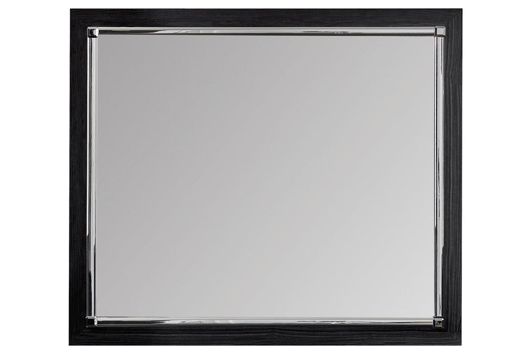 Kaydell Black Bedroom Mirror (Mirror Only) - B1420-36 - Vega Furniture