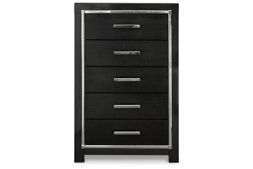 Kaydell Black Chest of Drawers - B1420-46 - Vega Furniture