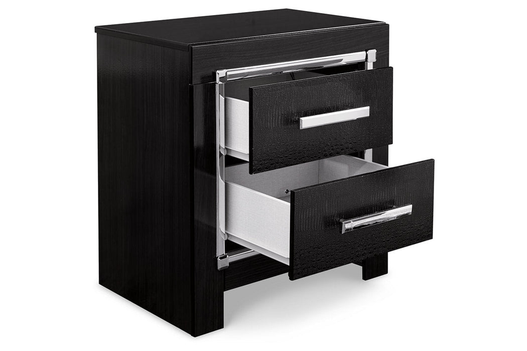 Kaydell Black Nightstand - B1420-92 - Vega Furniture