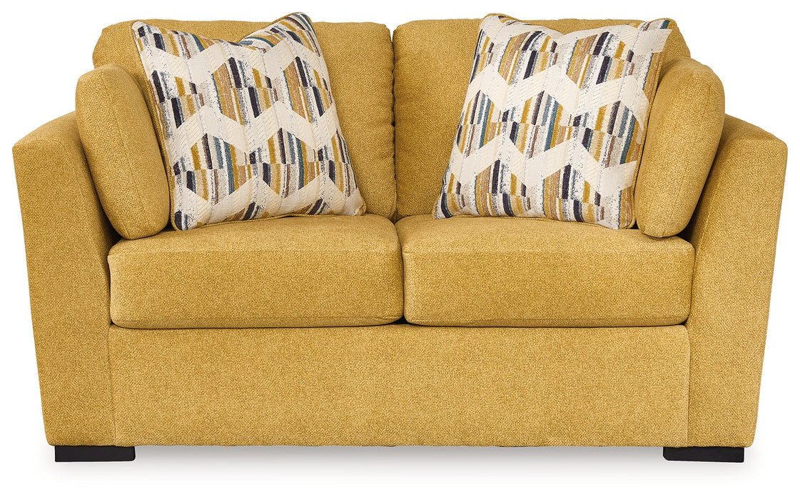 Keerwick Sunflower Loveseat - 6750635 - Vega Furniture