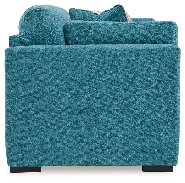 Keerwick Teal Loveseat - 6750735 - Vega Furniture