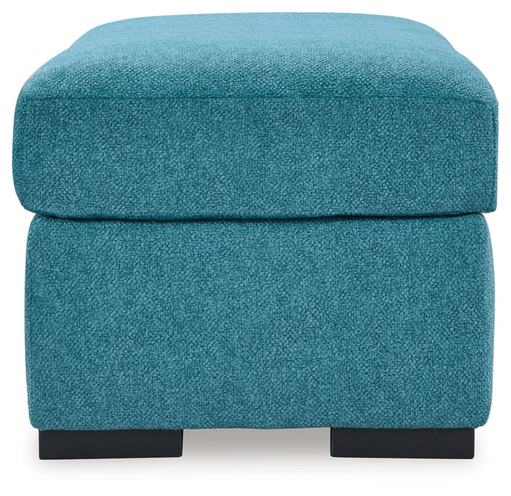 Keerwick Teal Ottoman - 6750714 - Vega Furniture