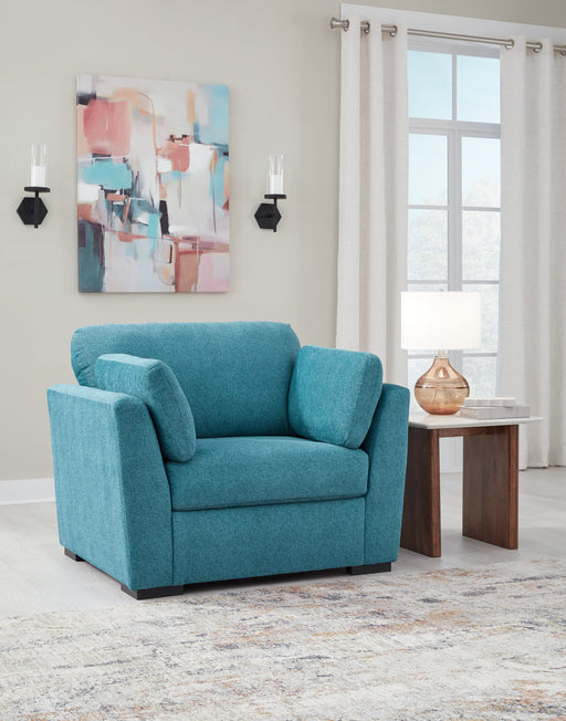 Keerwick Teal Oversized Chair - 6750723 - Vega Furniture