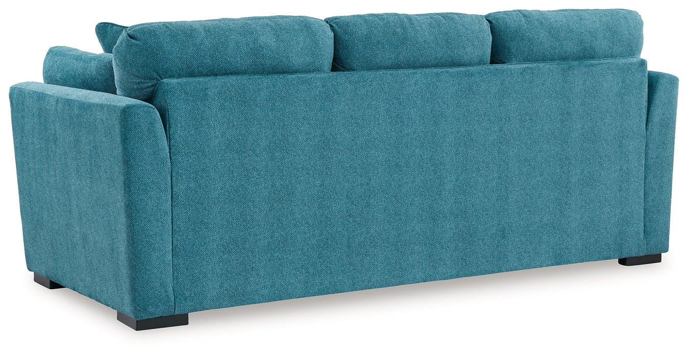 Keerwick Teal Queen Sofa Sleeper - 6750739 - Vega Furniture