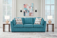 Keerwick Teal Sofa - 6750738 - Vega Furniture