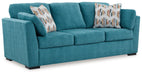 Keerwick Teal Sofa - 6750738 - Vega Furniture