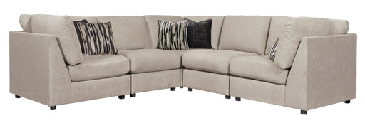 Kellway Bisque 5-Piece Sectional - SET | 9870777(3) | 9870746(2) | 9870711 - Vega Furniture