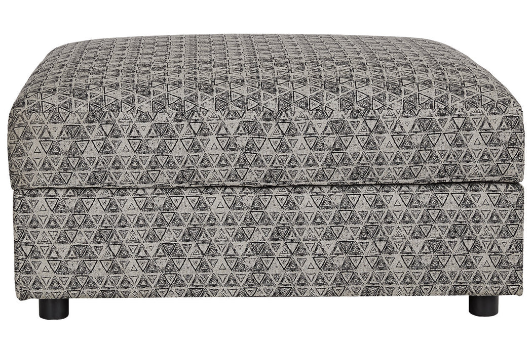 Kellway Bisque Ottoman With Storage - 9870711 - Vega Furniture