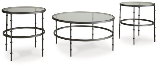 Kellyco Gunmetal Table (Set of 3) - T246-13 - Vega Furniture