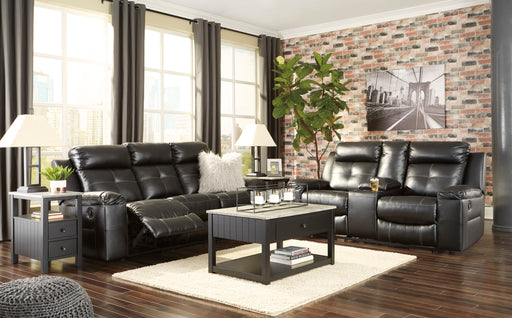 Kempten Black Reclining Living Room Set - SET | 8210588 | 8210594 | 8210525 - Vega Furniture