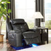 Kempten Black Reclining Living Room Set - SET | 8210588 | 8210594 | 8210525 - Vega Furniture