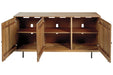 Kerrings Brown/Black/White Accent Cabinet - A4000258 - Vega Furniture