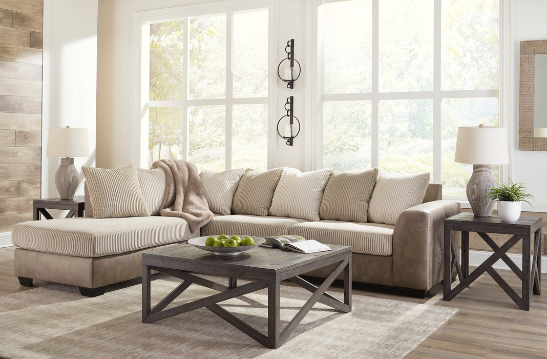 Keskin Sand LAF Sectional - SET | 1840316 | 1840367 | 1840308 | 1840321 - Vega Furniture