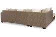 Keskin Sand LAF Sectional - SET | 1840316 | 1840367 | 1840308 | 1840321 - Vega Furniture