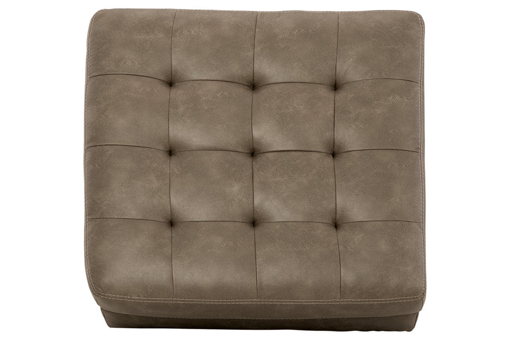 Keskin Sand Oversized Accent Ottoman - 1840308 - Vega Furniture