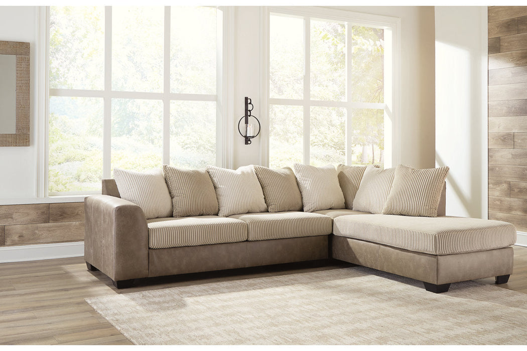 Keskin Sand RAF Sectional - SET | 1840317 | 1840366 - Vega Furniture