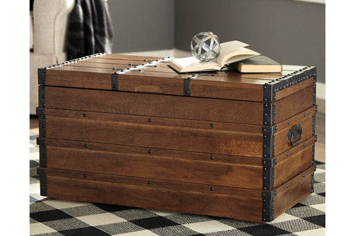 Kettleby Brown Storage Trunk - A4000096 - Vega Furniture