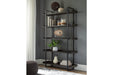 Kevmart Grayish Brown/Black Bookcase - A4000532 - Vega Furniture