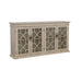 Kiara Light Honey Glass Door Accent Cabinet - 950858 - Vega Furniture